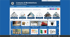 Desktop Screenshot of comune.montebelluna.tv.it